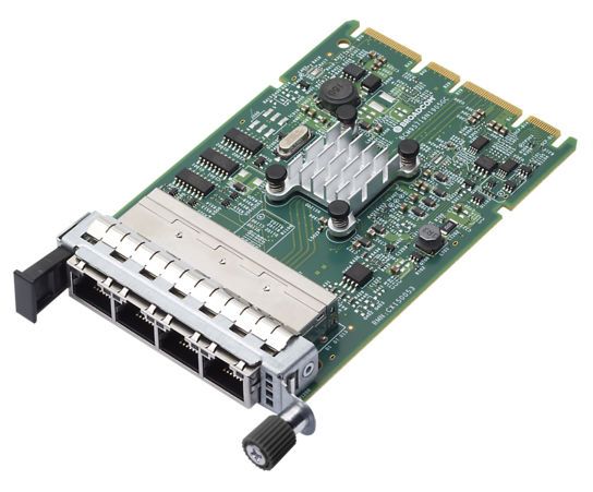 Lenovo ThinkSystem Broadcom 5719 - Network Adapter - Gigabit Ethernet - 4x RJ-45 - PCI Express