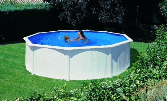 Intergard Zwembad stalen wand 350x120cm