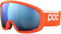 Poc Fovea Mid Wide Fit masque de ski orange Partly Sunny Blue/CAT2