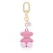 TOUS Metal Sleutelhanger, Bold Beer, Roze-Multi, Roze, Eén Maat