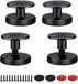 Pieds de table, réglables de 27 à 40 mm, set de 4 pièces