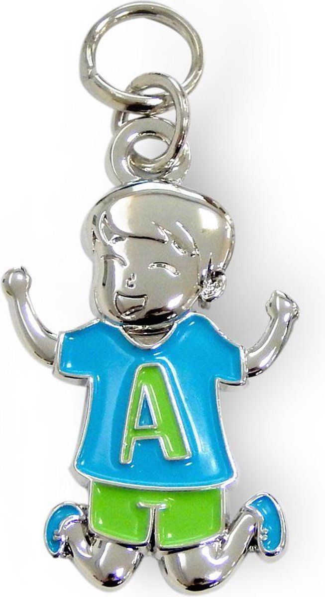 Charms for you Bedeltje - A - Jongen - 8714436083101