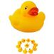 relaxdays Jouet de bain 24 x Canard de bain 5cm
