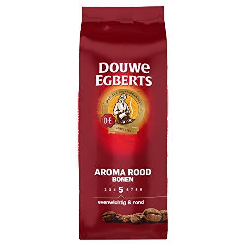 Douwe Egberts Koffiebonen Aroma Rood (3 Kilogram, Intensiteit 05/09, Medium Roast Koffie), 6 x 500 Gram