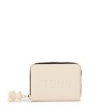 Portemonnee Mr T LA Rue New Beige Wallet, Beige, Medium, Casual
