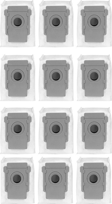 Zedar Stofzuigerzakken voor iRobot Roomba i3+, i6+, i7+, s9+, j9+ en j7+ - 12 stuks