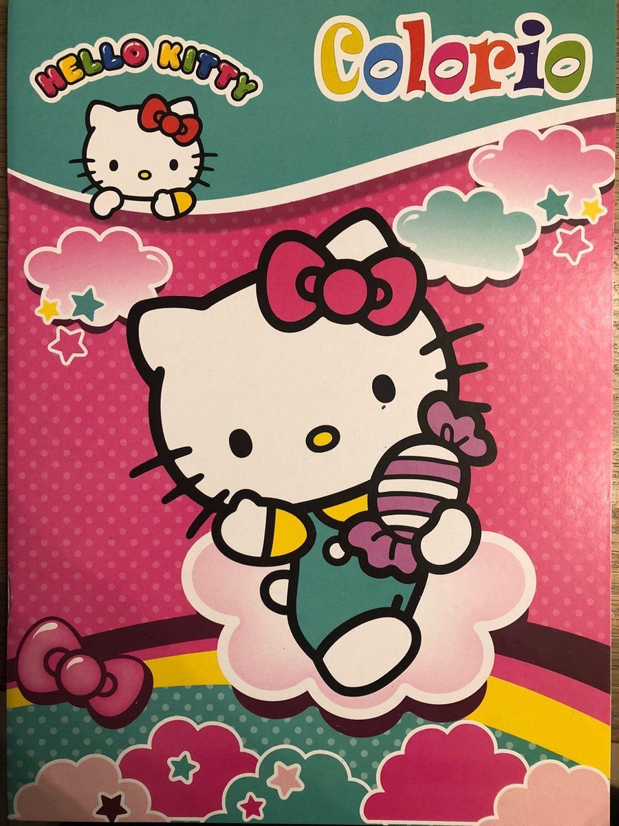 Hello Kitty - Colorama - Kleurboek - Kleuren - 48 Kleurplaten