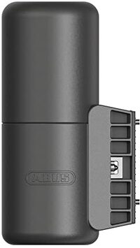Abus QuickStore QST Fietsslot, mini-transportbox voor kettingsloten met 6 mm dikte en 85-110 cm lengte