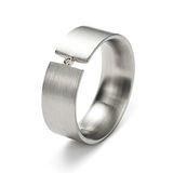 Monomania Roestvrij staal Brillantschliff Diamant