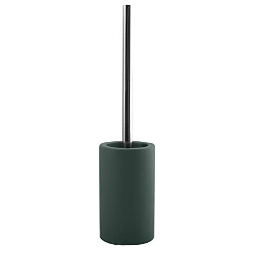 Spirella Tube - Toiletborstel - Porselein - Mat Donkergroen