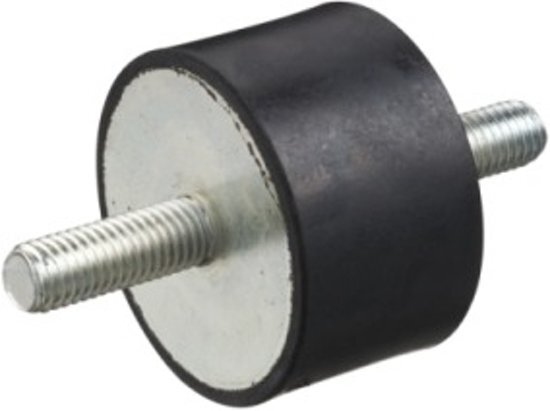 ABC-LED Trillingsdemper Type A - 43x45mm - M6