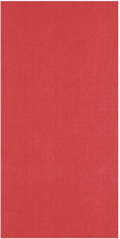 Florence Cardstock Linnenkarton - Poppy (Rood) - Gekleurd Papier - 27 x 13,5 cm - 100 vellen - Textuur - 250 g