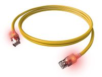 Sacon 442622,2 netwerkkabel Geel 2 m Cat6a S/FTP (S-STP)