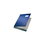 Leitz 57000135 Uitbreidbaar handtekeningboek met 20 kaartverdelers, A4, blauw