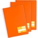 Grafoplás 98527352 schoolschrift, A4, linnen, 2,5 mm, omslag van polypropyleen, oranje, serie Color Note