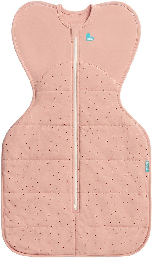 Love to Dream Babyslaapzak Swaddle Up™ - Inbakeren - Baby 0-3 maanden - 3.5-6 kg - Winter - 2.5 TOG – Rose Pebble