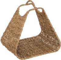 Magazinehouder Celeste Beige Hout Landelijk 28 x 32 x 33 cm