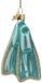 Vondels Boule de Noël Flippers 9.5cm Vert, Bleu