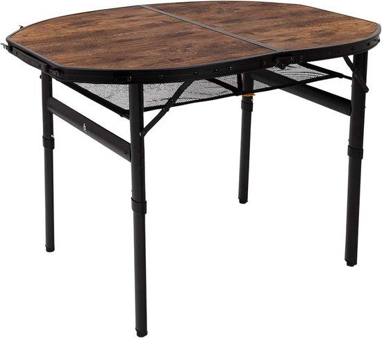 Bo-Camp - Industrial - Woodbine - Ovaal - Koffermodel - 100x70 cm - Bruin
