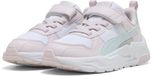 PUMA Trinity 2 LT AC PS Enfants Unisex Baskets basses Pointure 35 PUMA White-Aqua Glow-Powder Pink