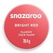 Snazaroo 1175055 Kinderschmink, huidvriendelijke hypoallergene gezichtsmake-up op waterbasis, vrij van parabenen - 75ml Pot, Bright Red