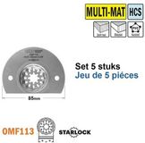 CMT - Rond zaagblad voor zachtere materialen 85mm - 5 Stuk(s)