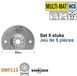 CMT - Rond zaagblad voor zachtere materialen 85mm - 5 Stuk(s)
