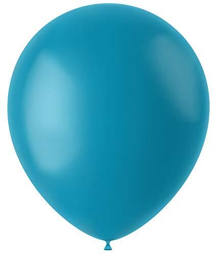 Folat - Ballonnen Calm Turquoise Mat 33cm - 100 stuks