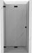 Mexen Lunar-F porte pliante pour douche gauche 85 cm, transparent, noir