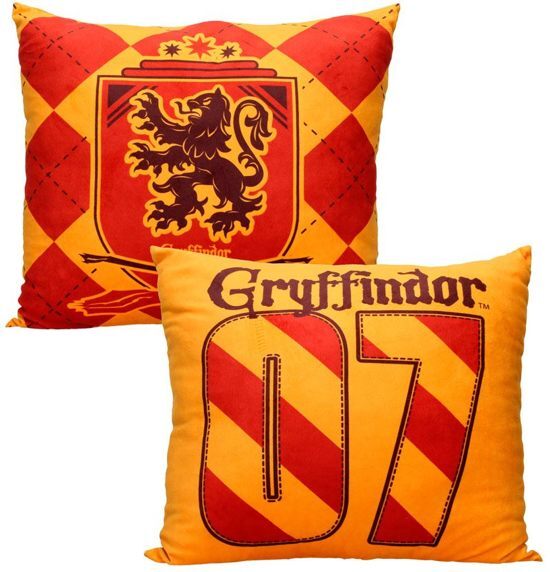 Harry Potter vierkant Kussen Griffoendor logo