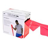 Cando W54601 Geperforeerde oefenband, 91,4 m, licht, rood
