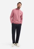 No Excess Trui met hoge kraag Old Pink