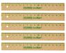 KUM AZ3750319 - Liniaal 17 cm, van ecologische vezel, duurzaam, 5 stuks, schoolbenodigdheden