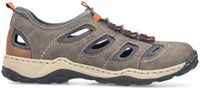 Rieker Heren Instappers Slipper 08065-29 Bruin Blue