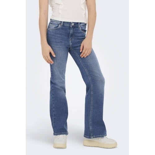 ONLY KIDS ONLY GIRL flared jeans medium blue denim