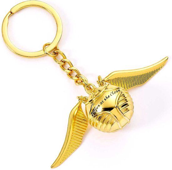 The Carat Shop Harry Potter 3D Golden Snitch Sleutelhanger - Goudkleurig