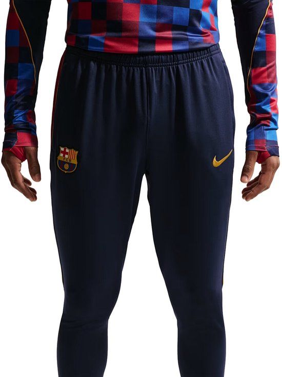 Nike FC Barcelona Strike Trainingsbroek Blauw Maat S