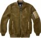 Brandit MA1 Sherpa Fleece olijf XL Polyester Heren