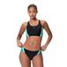 Speedo Colourblock Splice 2.0 Bikini Zwart UK 34 Vrouw