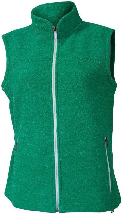 Ivanhoe Beata Parakeet Vest - Dames - Groen - Maat 42 - Wol