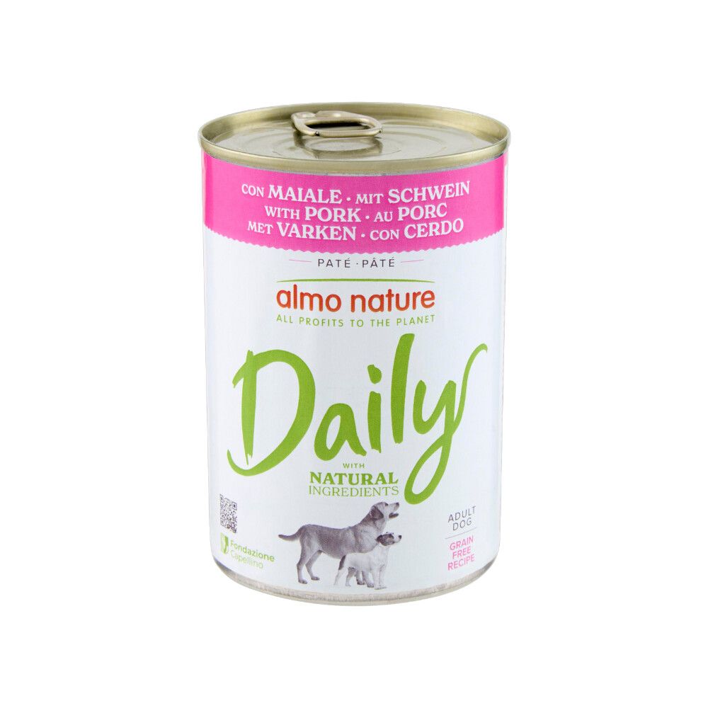 Almo Nature Daily Hondenvoer Varken 400 gr