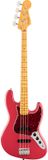 Fender American Professional Classic Jazz Bass MN Faded Dakota Red - Elektrische basgitaar