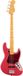 Fender American Professional Classic Jazz Bass MN Faded Dakota Red - Elektrische basgitaar