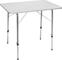 Bo-Camp Campingtafel - 80x60cm - Grijs - Hoogte verstelbaar
