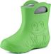 Ladeheid LA-CA-FrogWinter Kinder Regenlaarzen - Rubber - met Binnenschoen - EVA - Wasbare Binnenschoen - Groen/Grijs - 24/25