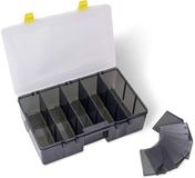 Blackcat Black Cat Tackle Keeper D15 diep 35cm x 22cm x 10cm, geel/grijs, 15