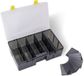 Blackcat Black Cat Tackle Keeper D15 diep 35cm x 22cm x 10cm, geel/grijs, 15