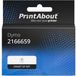 PrintAbout Huismerk Etiket 2166659 Zwart op Wit