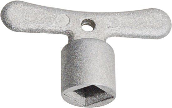 KIRCHHOFF Dopsleutel Vierkant - Chroom - 6 mm