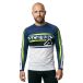 Acerbis Linear Lugo Maillot Bleu Foncé/Blanc/Noir XL